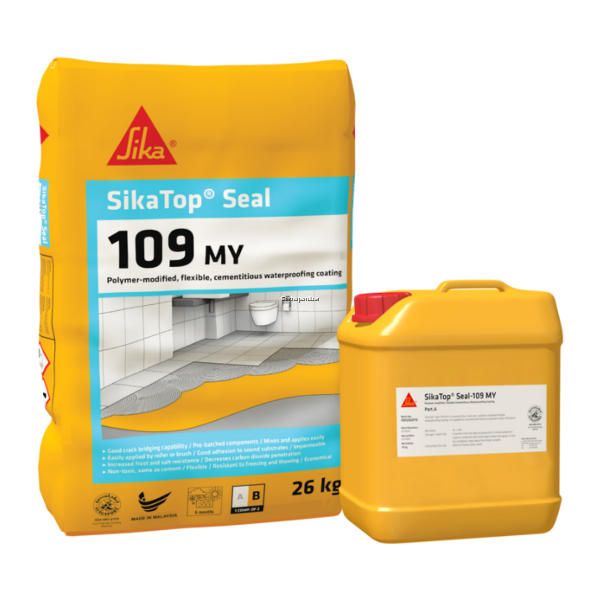 Sika Top Seal109 Part A+B 36kg/set
