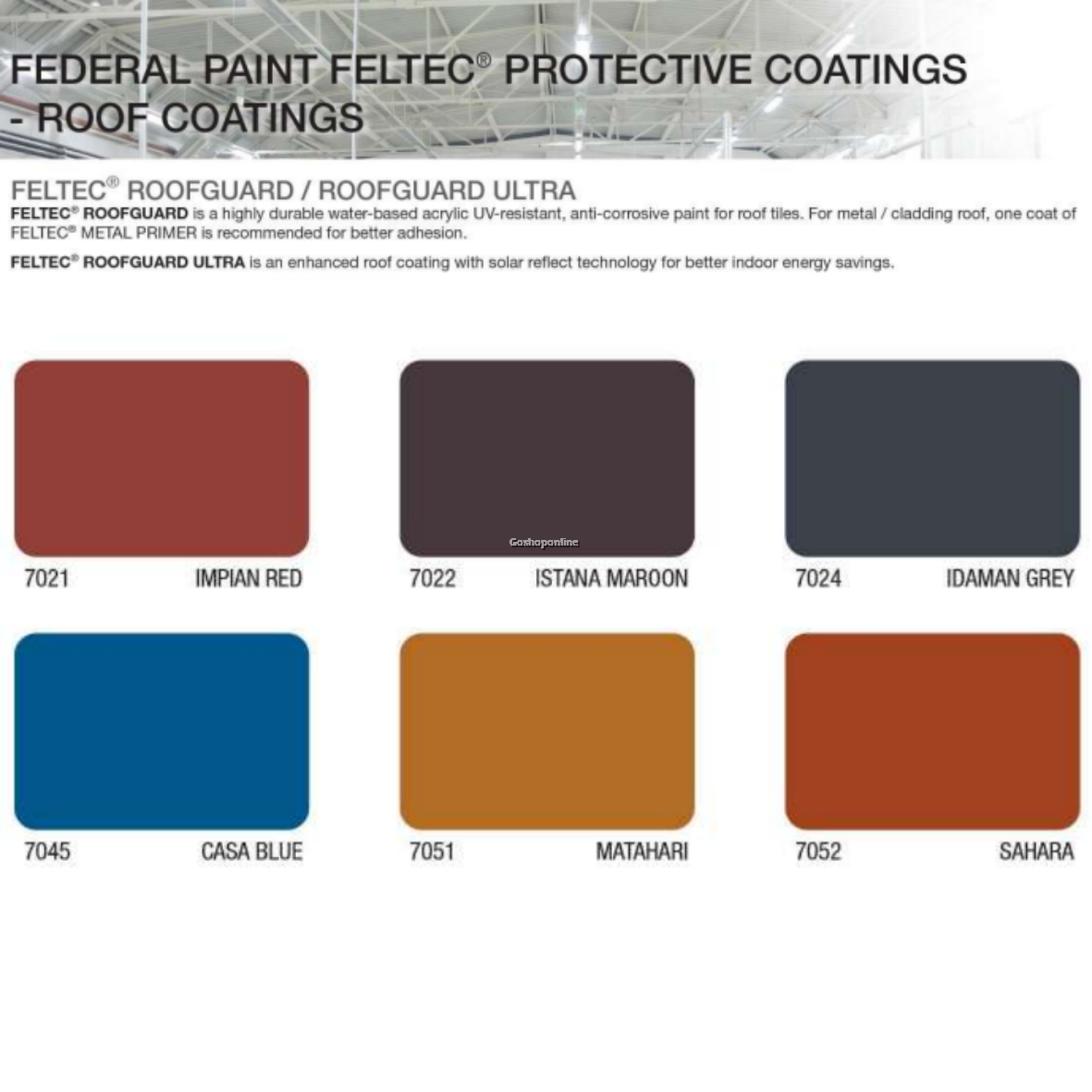 Federal Paint Fletec Roof Guard 5L