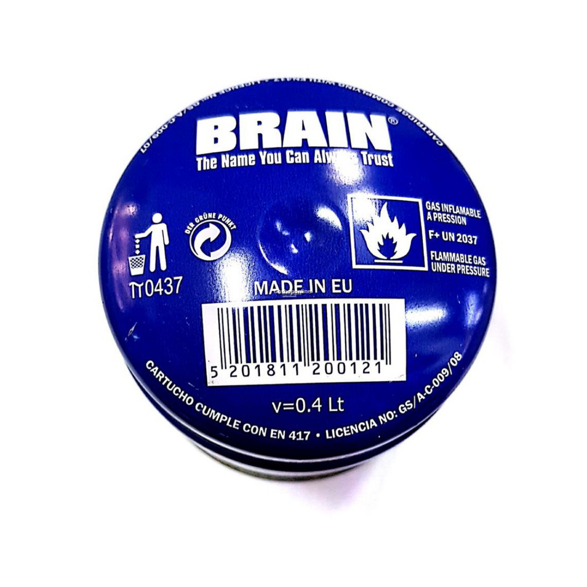 Brain Butane Camping Gas Cartridge 190g