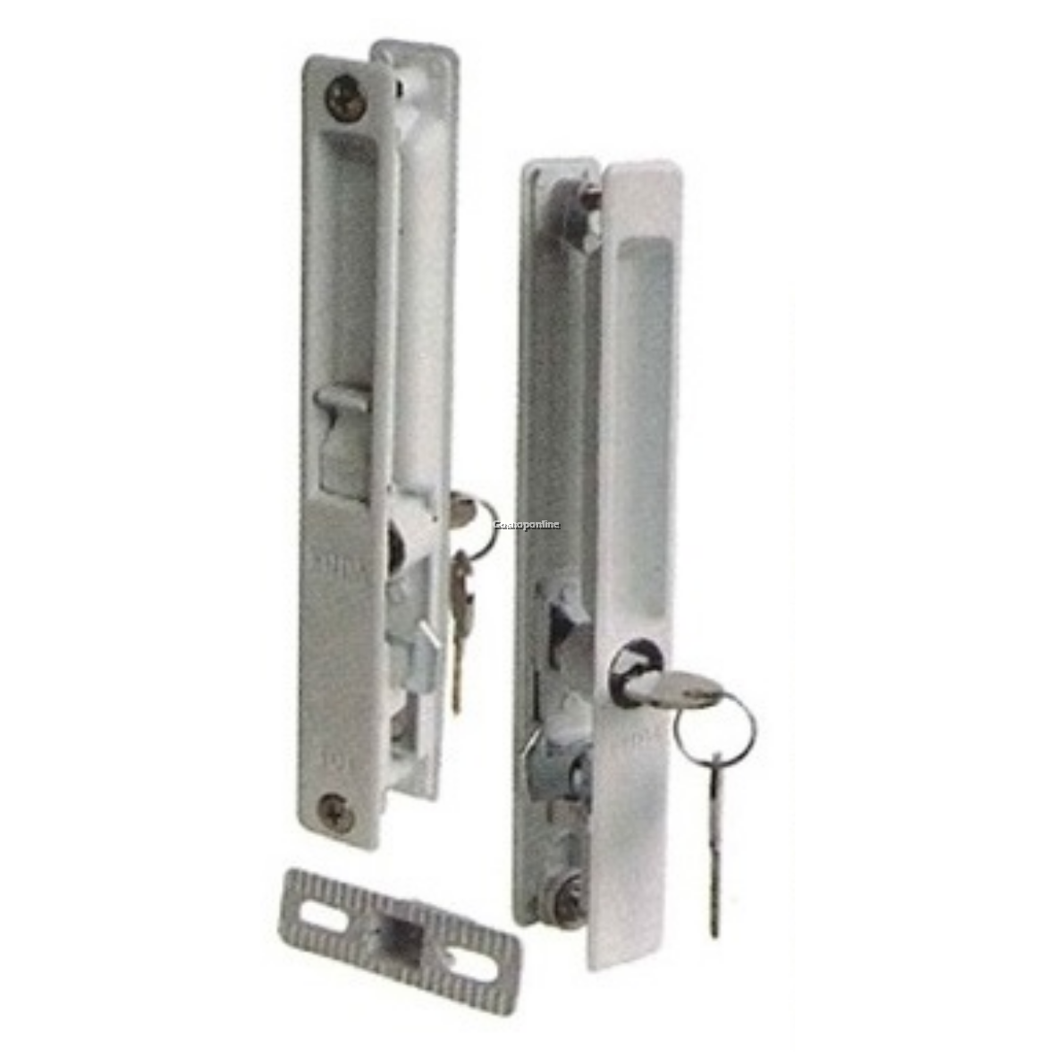 Fuda Sliding Door Lock Handle with 2 Keys AL101