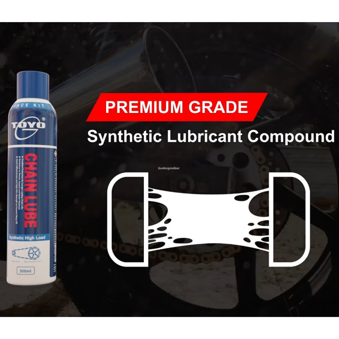 ToyoG Chain Lube 300ml GTY1166