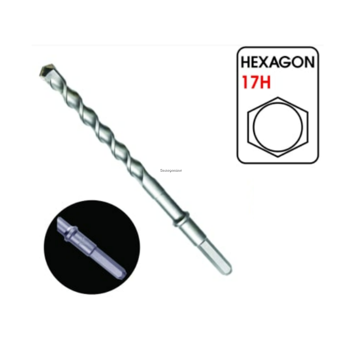 Akicut Hexagon Concrete Drill Bit