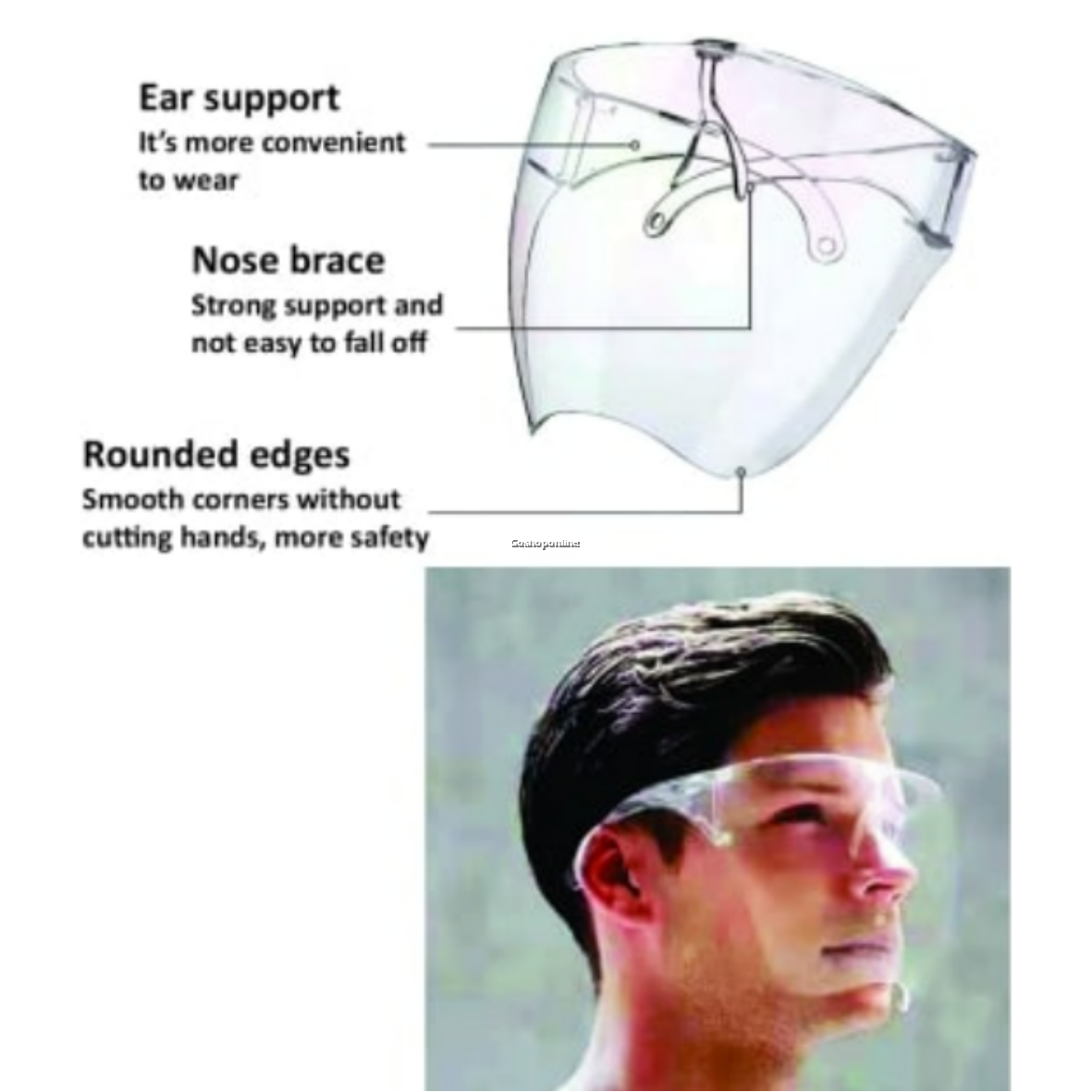Do safe Safety Face Shield Goggle Protection