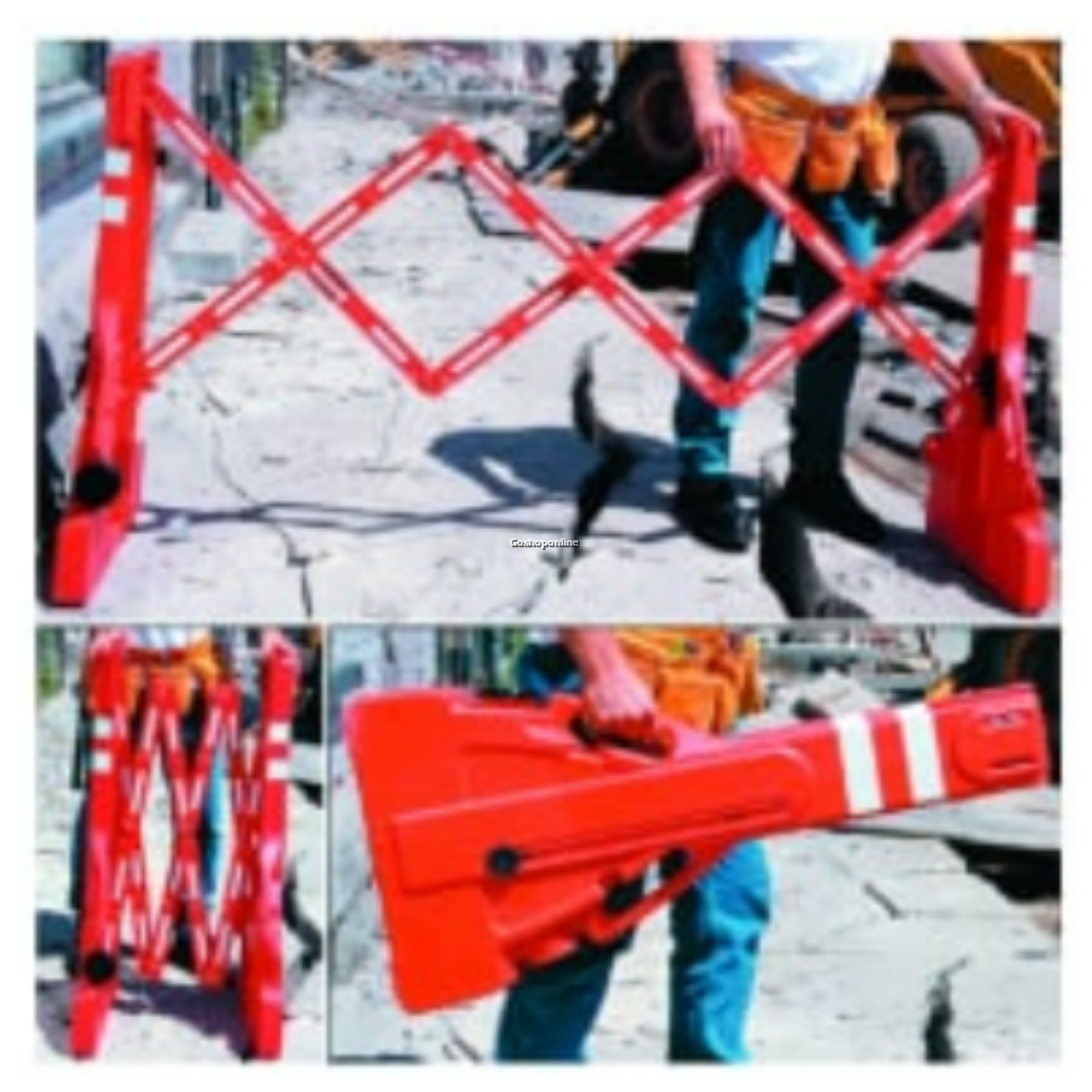 Do safe Portable Emergency Guard Rail