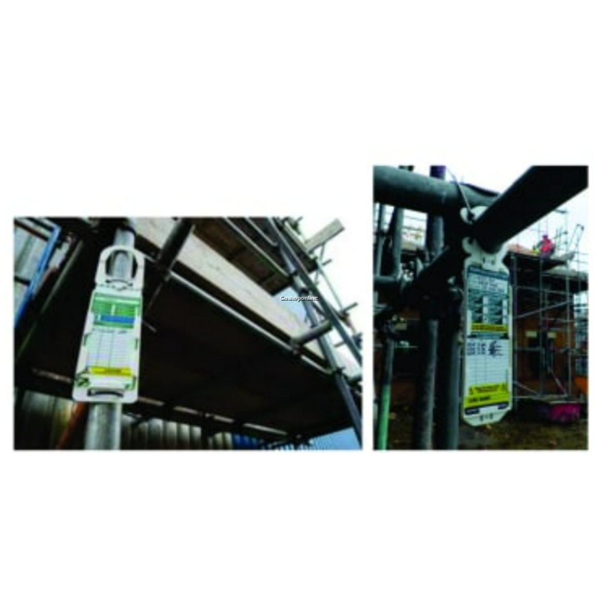 Do safe Scaffolding Safety Inspection Tag Card Holder