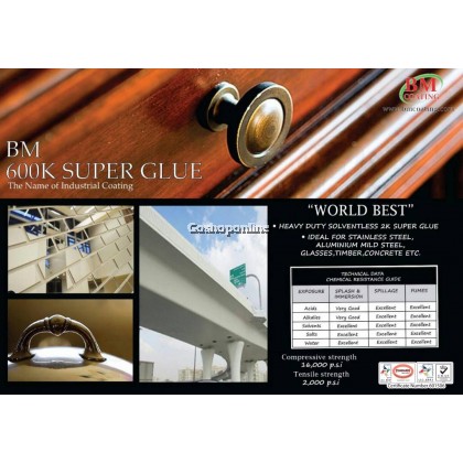 BM 600K Super Glue 1kg/Set BM 600K Super Glue 1kg/Set
