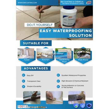 BM Transparent Waterproof DF 1kg/set