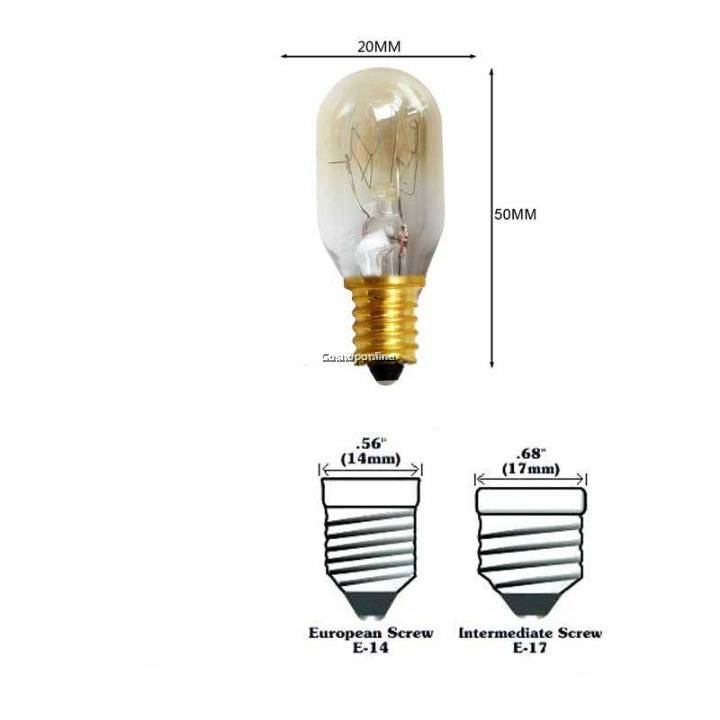 THL 15W E14 Fridge Tubular Bulb