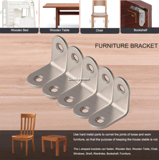 Stainless Steel Angle Iron 90 Degree L Type Corner Bracket