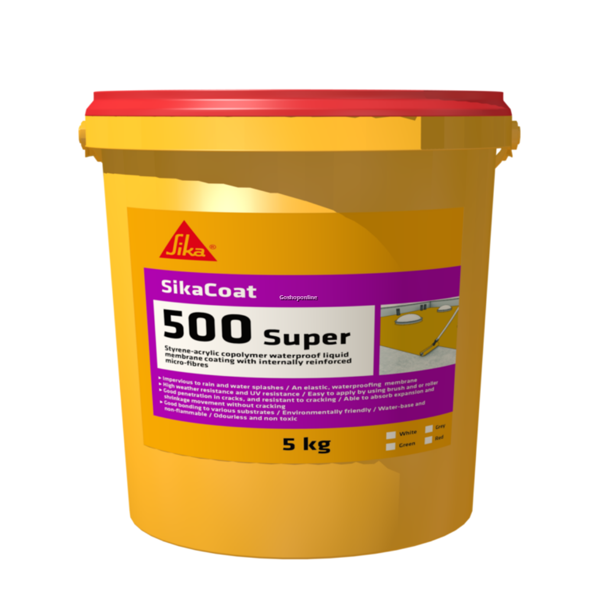 Sika Coat®-500 Super (White) 5kg/ 20kg