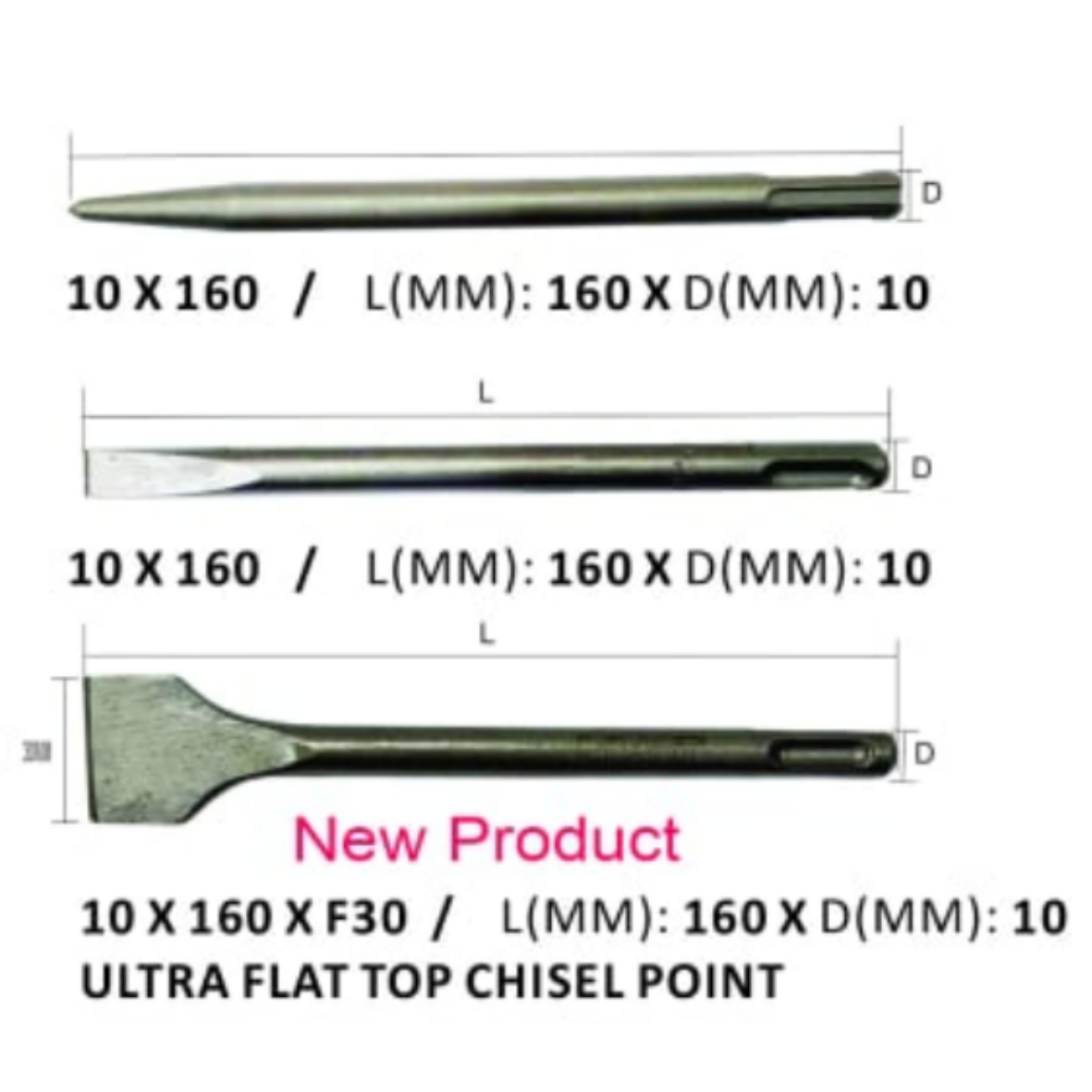 Taku 10mm Bull Point Chisel