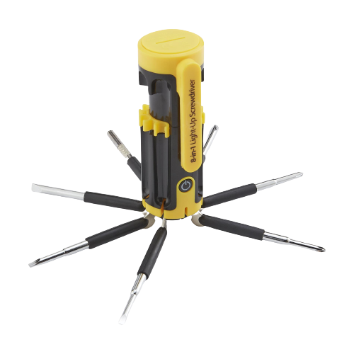 8in1 Multi Screwdriver with LED Light