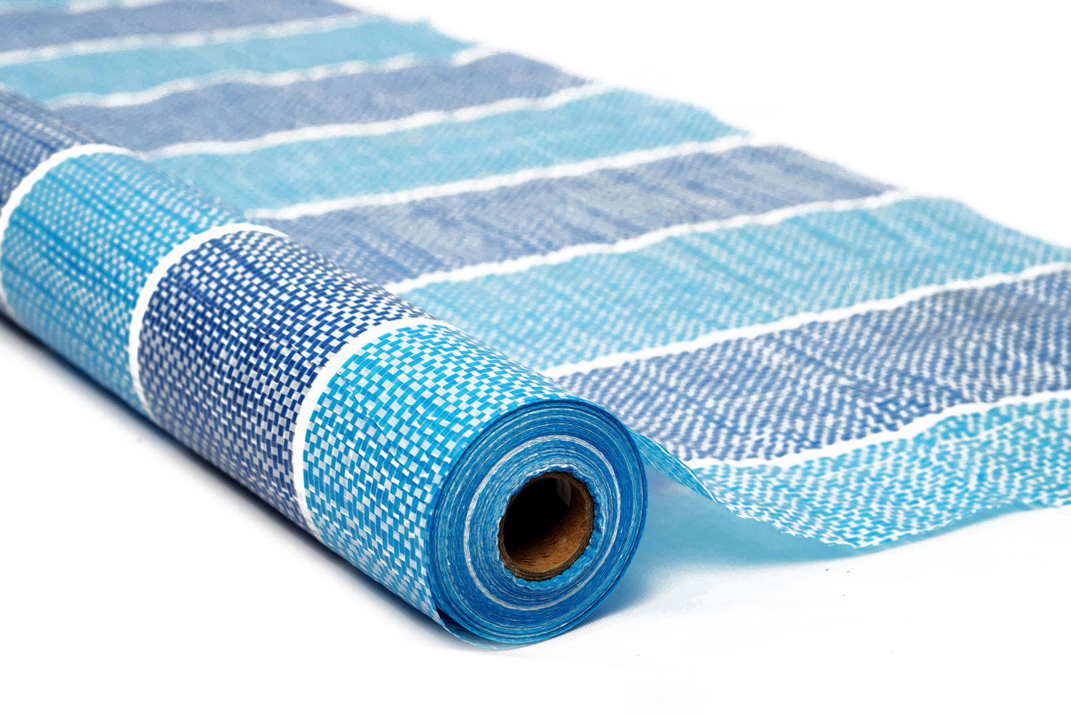 Blue White Canvas 6' x 27Y